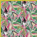 pink background geometrical abstract pertten allover